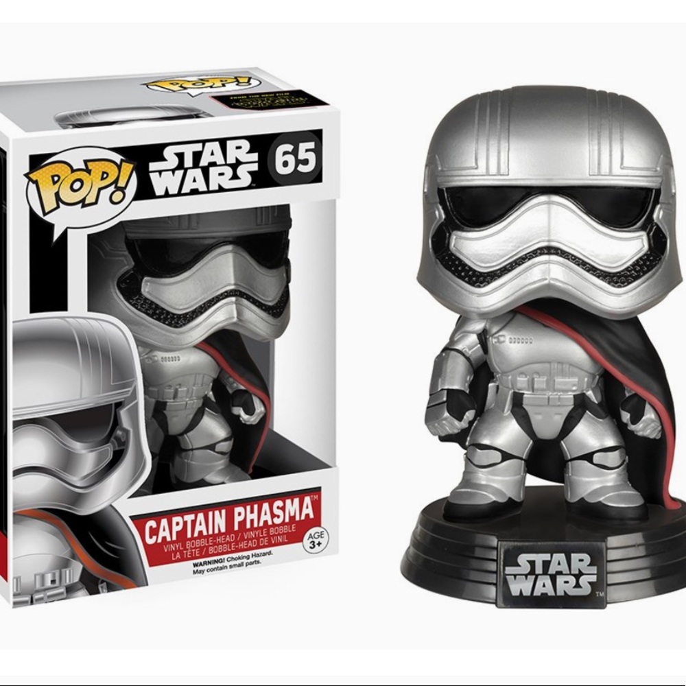 FUNKO Pop! Star Wars Captain Phasma The Force Awakens Vinyl Figure